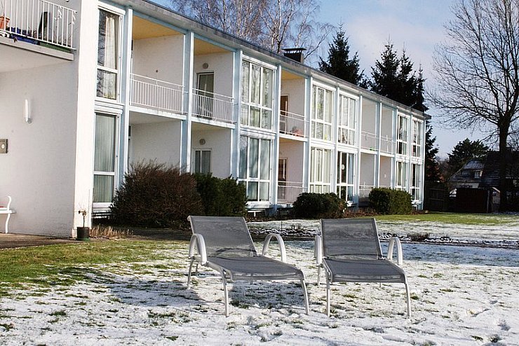 Aus dem Winterschlaf erwacht: Die ehemalige Kurklinik Macherey ist nun Gesundheitszentrum.