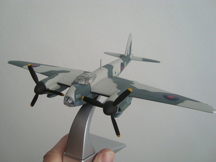 Ein Modell der britischen de Havilland Mosquito - © Benjamin Marquardt
