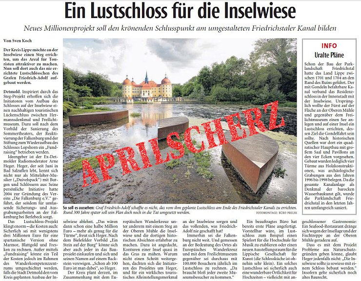 - © Aprilscherz LZ