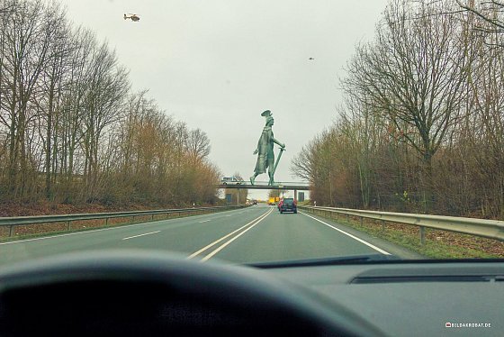 Schnell in Richtung Salzuflen unterwegs