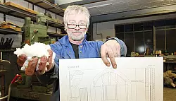 Kunstschnee aus Ehrsen rieselt leise in Br&uuml;gge - &copy; Salzuflen