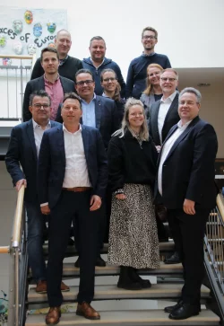 Die Projektpartner f&uuml;r das "Haus des Sports OWL&ldquo; trafen sich im Detmolder Rathaus. - &copy; Stadt Detmold