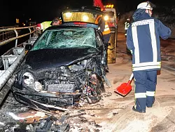 Die 60-Jährige hatte laut Polizei vermutlich keine Chance mehr, dem entgegenkommenden Auto noch auszuweichen. - © FOTO: CHRISTIAN MATHIESEN