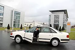 Dieser Audi 100 hat in fast 20 Jahren &uuml;ber eine Million Kilometer abgespult. - &copy; Foto: Reineke