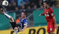 Bayer f&uuml;r Arminia eine Nummer zu gro&szlig; - &copy; Arminia