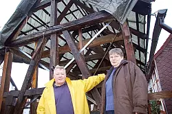 Günter und Ulrike Nolte wollen die alte Funktion wieder herstellen. - © Foto: Blum