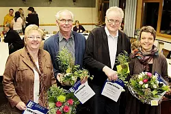 Ursula Tölle, Hugo Kemper, Herbert Schliemann und Stefanie Holzgräwe (von links). - © Foto: Gocke