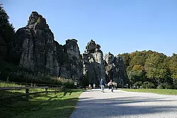 "Uhrwerk" in den Externsteinen - © Horn-Bad Meinberg