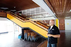 Werner Göer von der Hochbauabteilung der Gemeinde Augustdorf. - © 