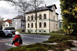 Im Haus M&uuml;nsterberg zahlt das Literaturb&uuml;ro, die Gesellschaft f&uuml;r Christlich-J&uuml;dische Zusammenarbeit nicht. - &copy; Foto: Preuss