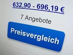 Angebote finden und vergleichen. - &copy; Symbolbild: dpa