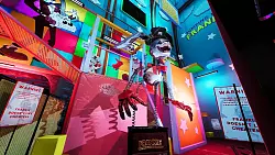 Schon dieser Raum hat uns relativ am Anfang viele Nerven gekostet, weil der Weg in die nächste Etage über eine Schwingstange führt, bei der wir mehr als 30 Minuten lang nicht den richtigen Absprungpunkt gefunden haben, um sie zu erwischen. Viele hätten da längst aufgegeben. - © Perg Games