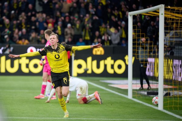Samstag noch Torschütze, am Dienstag in der Champions League eine Pause: Maximilian Beier kann gegen Villarreal nicht spielen - © Bernd Thissen/dpa