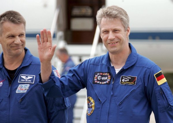 Ehemaliger Astronaut Reiter übernimmt die Raumfahrtabteilung im Bundesforschungsministerium - © epa Rothstein/epa/dpa