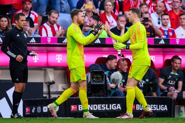 Stabwechsel im Bayern-Tor: Neuer-Ersatz Peretz muss bis Jahresende ran - © Tom Weller/dpa