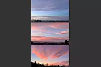 Winterhimmel über Lippe - © Stefanie Grimshaw