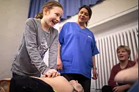 Kinderuni zum Thema Reanimation - © Torben Gocke