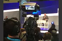 Auf der Frankfurter Buchmesse live bei "druckfrisch". - © Sven Koch