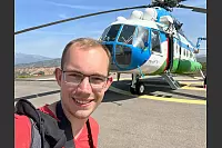 Moritz Klöckner war in Zentralasien auf der Jagd nach Erlebnissen und Fotos besonderer Fluggeräte und Airports. - © Moritz Klöckner