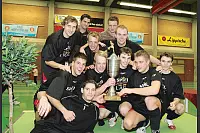 2007: Post-SV Detmold macht's und stellt mit Frederik Cubick zum zweiten Mal den besten Torwart (zudem 2005). Erst nach Neumeterschießen muss sich der RSV Barntrup im Endspiel geschlagen geben. Bester Spieler: Florian Müller vom TSV Oerlinghausen. - © LZ-Archiv