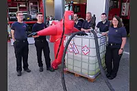 Der Lippische Feuerwehrverband feiert sein 150-jähriges Bestehen mit einem Familientag am Feuerwehrausbildungszentrum Brake mit dem ABS-Zug Nord-West aus Leopoldshöhe. - © Thomas Krügler