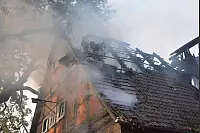 Brand "Zur Alten Wasserm&uuml;hle, Kalletal-Langenholzhausen - &copy; Foto: Watermann