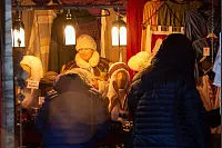 Besucher trotzen beim Bardentreff und Kl&auml;schen in Horn dem Regen. - &copy; Raphael Bartling