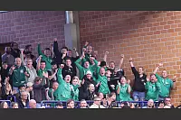 Endrunde gebucht: Die Fans des FCSSW sind aus dem H&auml;uschen. - &copy; Paul Cohen