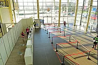 Testlauf am Impfzentrum in der Phoenix-Contact-Halle - © Nicole Ellerbrake