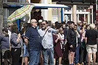 Kundgebung der Partei "die Rechte" in Horn. - © Torben Gocke