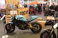 Custombike-Show: Weltgrößte Messe für umgebaute Motorräder lockt Zehntausende ins Messezentrum. - © Heidi Stork