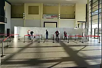 Testlauf am Impfzentrum in der Phoenix-Contact-Halle - © Nicole Ellerbrake