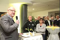 Begrüßung der Gäste durch Ralf Freitag, den Geschäftsführer der Lippischen Landes-Zeitung. - © Vera Gerstendorf-Welle