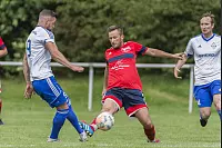 Testspiel zwischen dem Bezirksligisten SC Bad Salzuflen und dem Lemgoer A-Ligisten SG H&ouml;rstmar-Lieme. Die Kurst&auml;dter behielten mit 2:1 die Oberhand. - &copy; Egon Penner