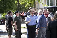 Kundgebung der Partei "die Rechte" in Horn. - © Torben Gocke