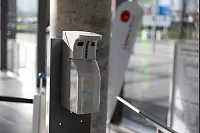 So sieht es im Impfzentrum Lippe aus. - © Jannik Stodiek
