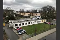 Post-Stützpunkt in Bad Salzuflen. Aufgenommen aus dem Gesundheitszentrum. - © Jan Schürmann via Facebook