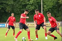 Trainingsauftakt der SpVgg Bad Pyrmont, dem neuen Klub von David Odonkor. Der 33-Jährige unterzeichnete beim niedersächsischen Landesligisten einen Zweijahresvertrag bis 2019. - © Niklas Böhmer