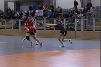 Die Handballerinnen des Hermann-Vöchting-Gymnasiums haben es in die Endrund von "Jugend trainiert für Olympia" geschafft. - © Dominic Behde