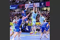 So lief das DHB-Achtelfinale TBV Lemgo Lippe - VfL Gummersbach. - © Paul Cohen