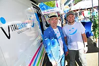 v.l. Geschäftsführer Jörg Rolf und Michael Klemme - © Nicole Ellerbrake