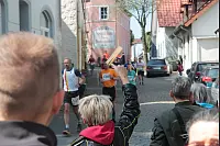 In Oerlinghausen wird ordentlich angefeuert. - © Karolina Schmidt
