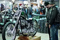 Custombike-Show: Weltgrößte Messe für umgebaute Motorräder lockt Zehntausende ins Messezentrum. - © Heidi Stork