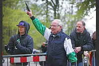 Mehr als 7.000 L&auml;ufer starteten zum 45. Hermannslauf am Hermannsdenkmal in Detmold. - &copy; Sarah Jonek