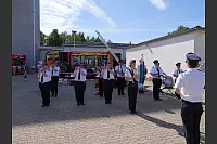 Der Lippische Feuerwehrverband feiert sein 150-jähriges Bestehen mit einem Familientag am Feuerwehrausbildungszentrum Brake mit dem Spielmannszug Lage. - © Thomas Krügler