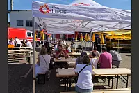 Der Lippische Feuerwehrverband feiert sein 150-jähriges Bestehen mit einem Familientag am Feuerwehrausbildungszentrum Brake. - © Thomas Krügler