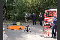 Der Lippische Feuerwehrverband feiert sein 150-jähriges Bestehen mit einem Familientag am Feuerwehrausbildungszentrum Brake mit der Drohnenstaffel des Kreises Lippe. - © Thomas Krügler
