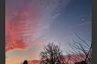 Winterhimmel über Lippe - © Kirsten Fuhrmann