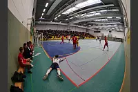 M&uuml;ssens Mika Berhorst hat es abseits des Spielfeldes verschlagen. - &copy; J&ouml;rg Hagemann