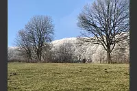 Der Frost gr&uuml;&szlig;t von der Alten Burg Sternberg. - &copy; Willi Jungblut